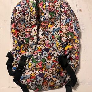 Tokidoki Unicorn Milk Latte Backpack Large With Adjustable Strap